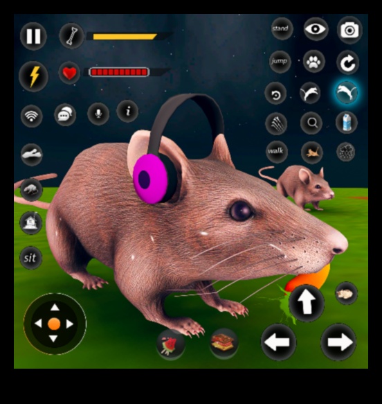 Mousey Mischief: משחקים משעשעים למכרסמים קטנים