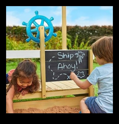 מגרש משחקים של פיראטים: תרגילי ילדים להרפתקאות