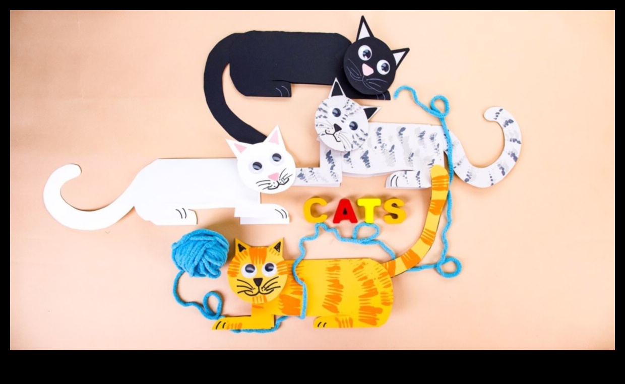 Cat Craft Corner: פרויקטים יצירתיים להעשרה בחתולים